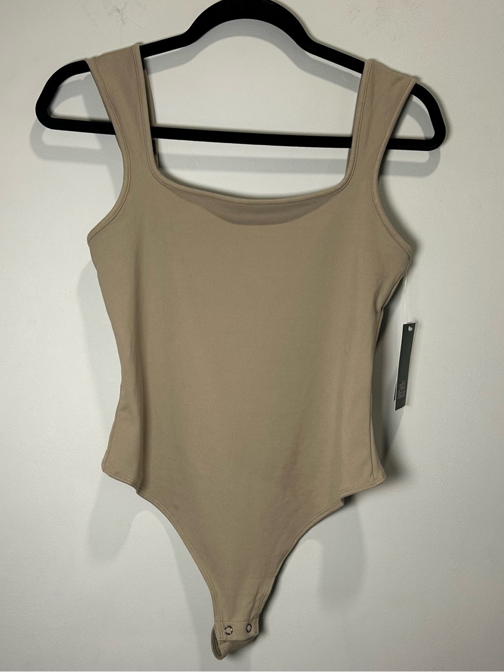 Wild Fable Women’s Butter Bliss Bodysuit Medium Dark Taupe Green NWT